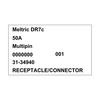 Meltric 31-34940 RECEPTACLE 31-34940